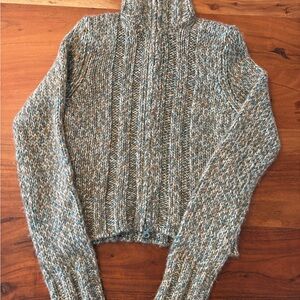 Jacob Multicolor Knit Turtleneck Sweater